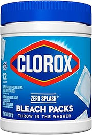 Clorox Control Bleach Packs Regular Laundry Packs, 12 Count
