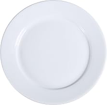 Yanco AC-25 ABCO 14" Round Plate, Porcelain, Super White, Pack of 6