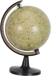Veemoon Rotating Moon Globe 5.5 Inch Diameter, Plastic Lunar Globe with HD Printed Moon Atlas, Interactive Education Tool for Astronomy Enthusiasts and Science Lovers, for Bedrooms