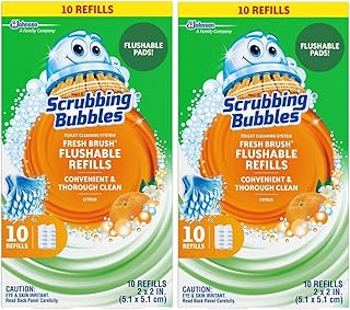 Scrubbing Bubbles Fresh Brush Refill 10-Count,2 Pack