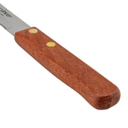 Stainless Steel Steak Knife (Set of 12) by Winco – 4.5", Stainless Steel, Stainless Steel, Brown, Model K-45W