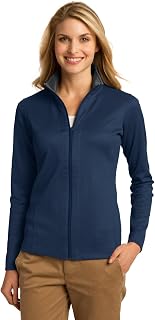 Port Authority Ladies Vertical Texture Full-Zip Jacket L805