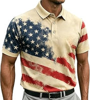 Breeze Polo Shirts for Men Short Sleeve Casual Summer Classic Collared Golf Performance Plus Size Business Polo