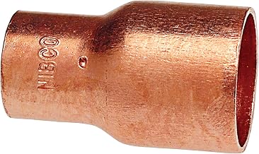 NIBCO Fig No 600-R, 3/4 in. x 1/2 in. Copper Reducing Coupling, Cup x Cup, Solder