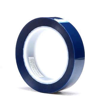 3M Polyester Tape 8991, Blue, 1 in x 72 yd, 2.4 mil, 36 Roll/Case