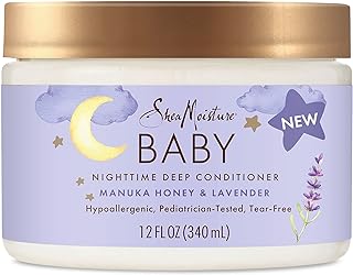Shea Moisture Baby Deep Conditioner Manuka Honey & Lavender 12oz | For delicate hair - deeply conditions and nourishes with Manuka Honey and Lavender.