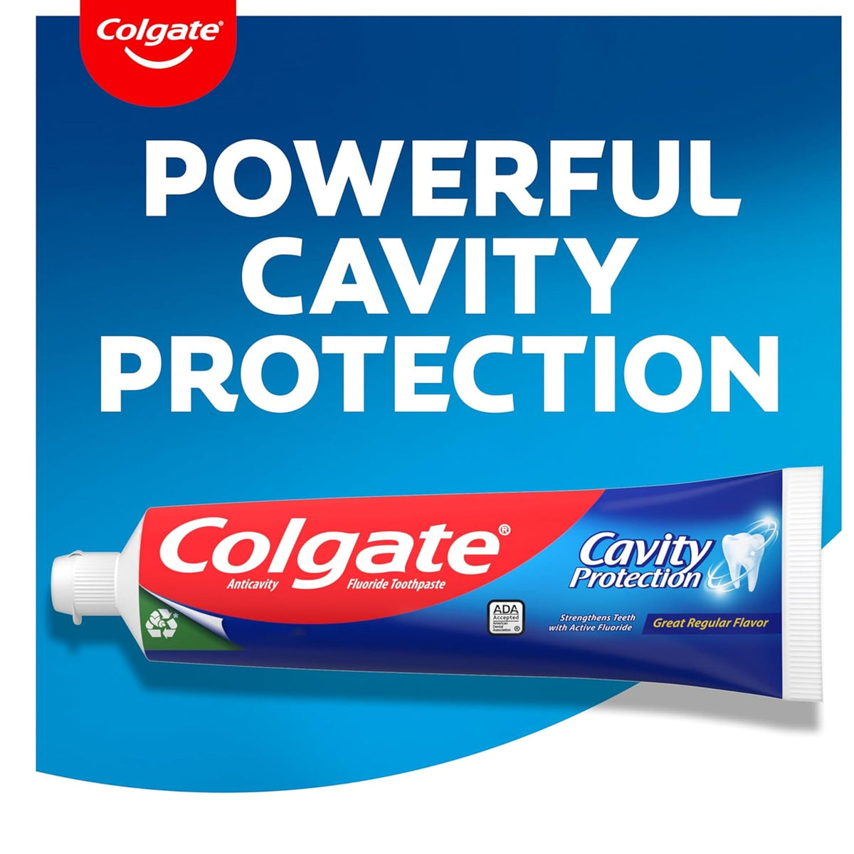Cavity Protection Toothpaste with Fluoride - 2.5 ounce + 60% Free - 2 Pack by Colgate – 4 Ounce (Pack of 2), White, Pack of 2, Model 035000444356