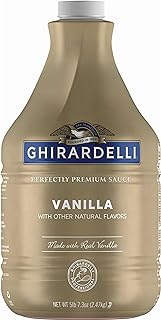 Ghirardelli Vanilla Sauce, 87.3 Ounce Bottle