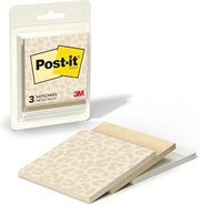 Post-it Polished Patterns, 3 x 3 in, 3 Sticky Notes Pads