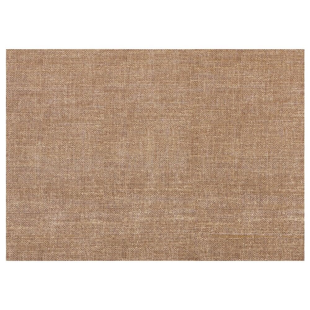 Hoffmaster FashnPoint Natural Burlap Printed Placemat; 11" X 15.5", 750 per Case (FP1407)
