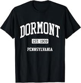 Dormont Pennsylvania PA JS04 Vintage Athletic Sports T-Shirt