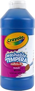 Crayola Artista II Washable Tempera Paint 16oz Blue