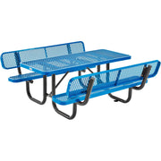 Global Industrial Blue / Industrial / 1 Picnic Tables