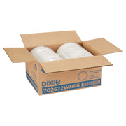 Dixie 6in Light-Weight Paper Plates by GP PRO (Georgia-Pacific) – 6 in, Paper, White, Pack of 1000, Model 702622WNP6