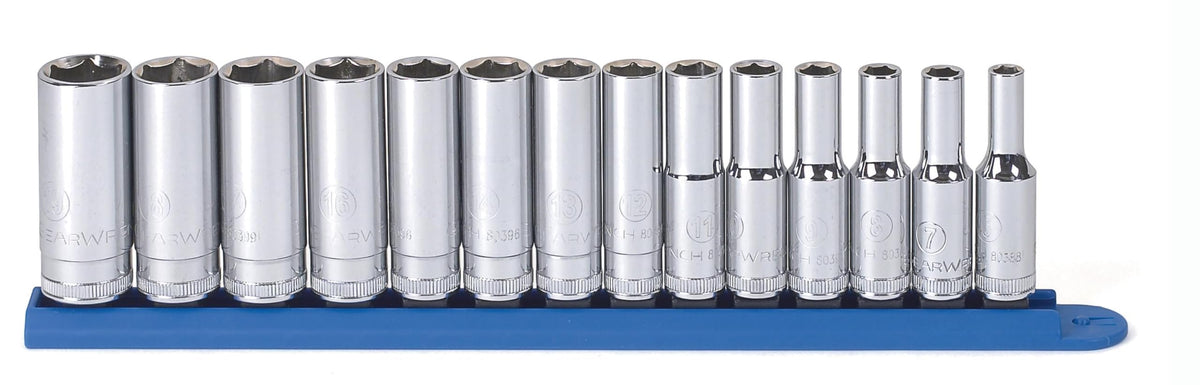 GearWrench 14 Pc / 3/8" / Metric Socket Wrenches
