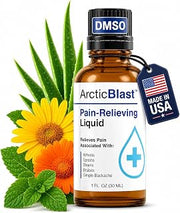 Arctic Blast Pain Relief Drops for Sore Muscles and Joints with Menthol 10% | Cooling Liquid Formula, Muscle and Joint Comfort Support, Arnica and Emu Oil, Easy Dropper Use, Camphor Blend