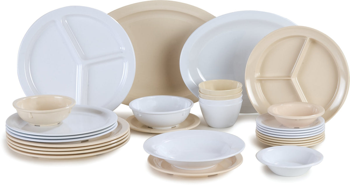 Carlisle FoodService Products Tan / 10 Inches (Pack of 1) / 1 Dinner Plates