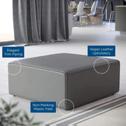 Modway Grey / Ottoman / 1 Ottomans