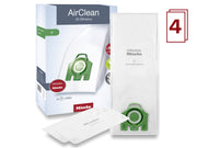 U Vacuum Cleaner Bags for Miele Bagged Upright Vacuums – Standard Pack, 5.45 quarts, Paper, Green, Model 10123230