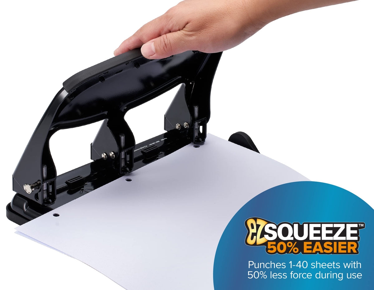 Bostitch Black / Pack of 1 / 1 Hole Punches