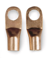 Wire Size 2 - Stud Size 1/2-Inch Cable and Wire Lug by Hobart – Copper, Gold, Model 770055