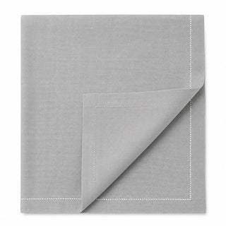 Glownary Gray 100% Cotton Disposable Dinner Napkins – 25/Pack
