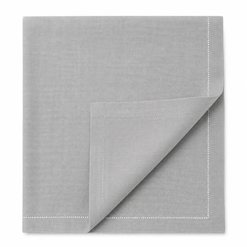 Glownary Gray 100% Cotton Disposable Dinner Napkins – 25/Pack