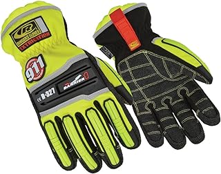 Ansell Ringers Gloves R-27 Extrication Gloves, Cut-Resistant Gloves with Durable Grip, Small