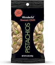 Wonderful Sweet Chili Pistachio, 4.5 Ounce -- 24 per case.