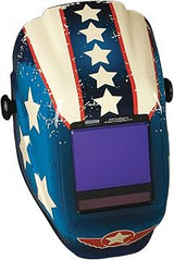 Jackson Safety TrueSight II Halo X Stars & Scars Welding Helmet - Auto-Darkening Lens - 4 in Viewing Width - 3.25 in Viewing Height - 036000-46118 [PRICE is per EACH]