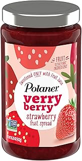 Polaner Verry Berry Fruit Spread, Strawberry, 15.25 Ounce