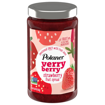 Verry Berry Fruit Spread by Polaner – 15.25 ounces, Strawberry, Model 1168068