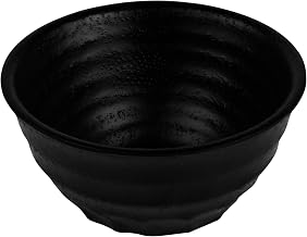 G.E.T. Enterprises JWT61-B 4 oz Black Bowl Round | Dishwasher safe, Shatterproof, Restaurant service, Great for Salads, Sides, Pasta and Shared Dishes