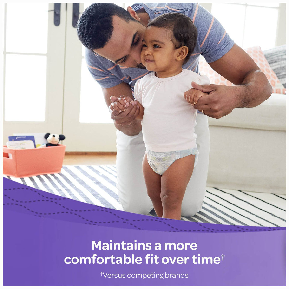 Little Movers Diapers by HUGGIES – 124 Count (Pack of 1), Model 10036000458098