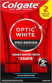 Colgate Optic White Pro Series Teeth Whitening Toothpaste, 2pk, 3oz