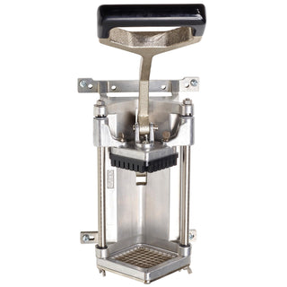 3/8" Commercial French Fry Cutter/Press by Winco – 3/8", Cast Iron, Silver, Model HFC-375