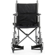 Global Industrial Healthcare Transport Chair – 19" W Seat, Black
