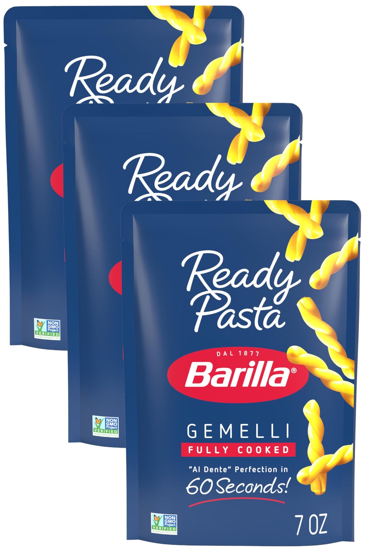 Barilla 7 Ounce (Pack of 3) / Gemelli / 1 Penne