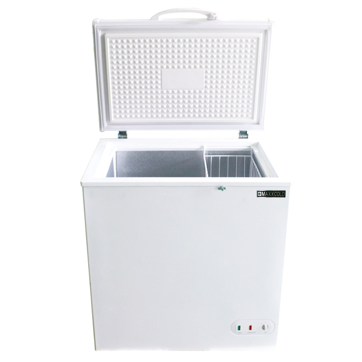 Select Series Compact Chest Freezer with Solid Top by MAXX Cold – 5.2 Cubic Feet, 147.0 liters, White, Model MXSH5.2SHC