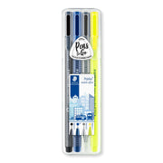 Triplus Mobile Office by STAEDTLER – 1 Count (Pack of 1), Plastic, Multicoloured, Model 34 SB4 ST