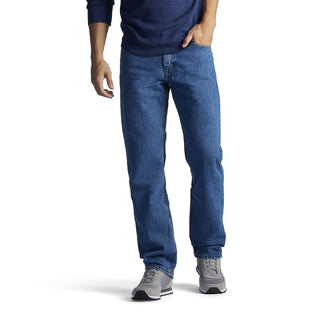 Men's Regular Fit Straight Leg Jean by Lee – 34W x 32L, Cotton, Pepperstone, Model 2008944