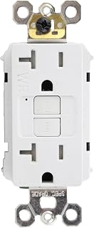 Pass & Seymour 2097TRWRW Spec-Grade Weather-Resistant 20A Self-Test GFCI, White