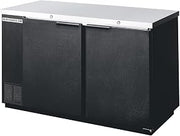 Beverage Air BB68HC-1-B Two-Section Refrigerated Back Bar Storage Cabinet