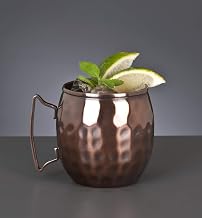 World Tableware MM-100 Hammered Copper Mug, 14 oz.