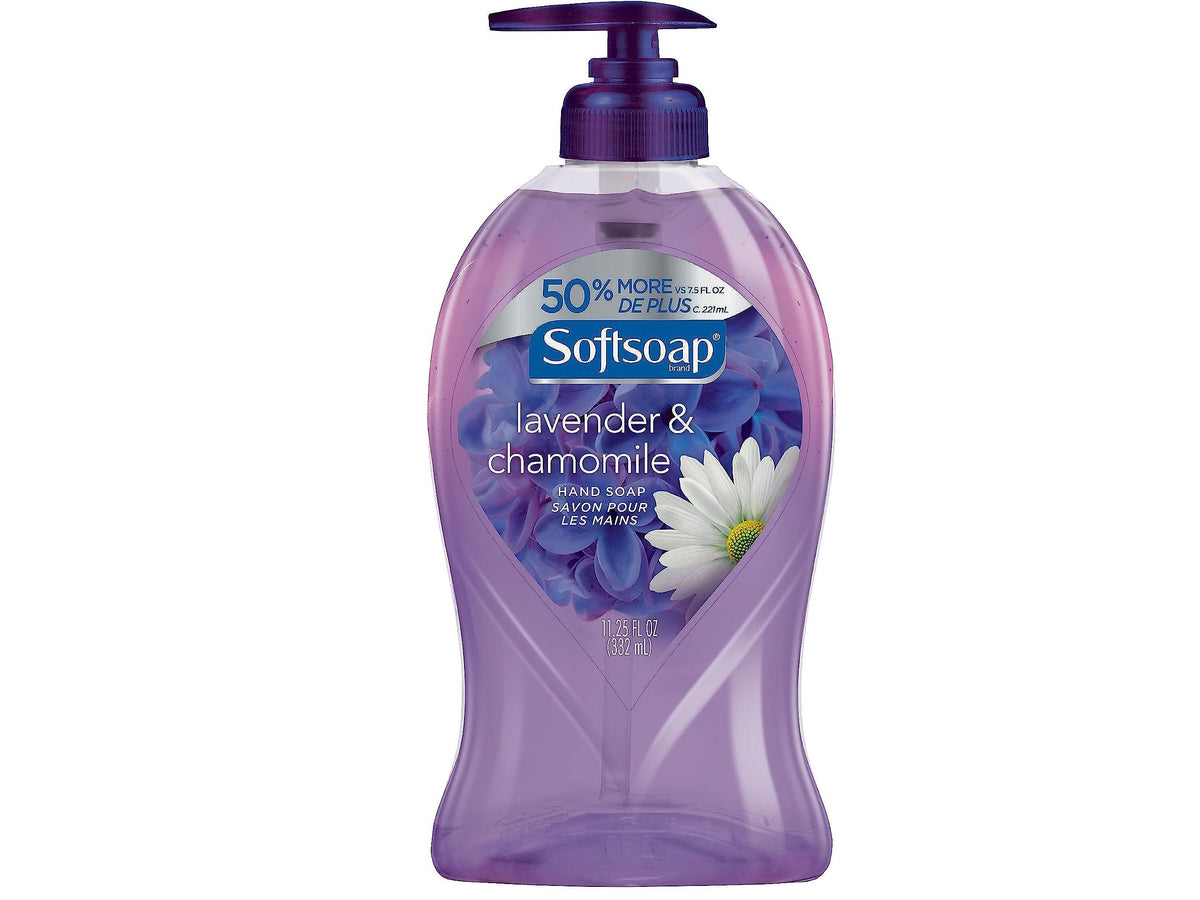 Softsoap Purple, Clear / 11.25 Fl Oz (Pack of 1) / Lavender & Chamomile Hand Wash