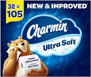 Charmin Ultra Soft Toilet Paper Super Plus Rolls (201 Sheets/roll, 32 Rolls)