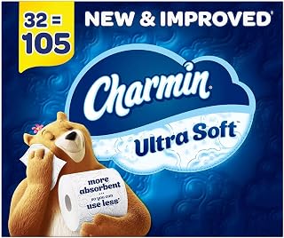 Charmin Ultra Soft Toilet Paper Super Plus Rolls (201 Sheets/roll, 32 Rolls)