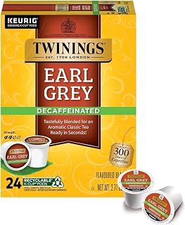 Twinings Earl Grey Decaf Tea Keurig K-Cups, 24 Count