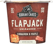 Kodiak Cakes Flapjack, Onthego, Cinn Mpl, Pack of 12, Size 2.25 OZ, (Low Carb Kosher)