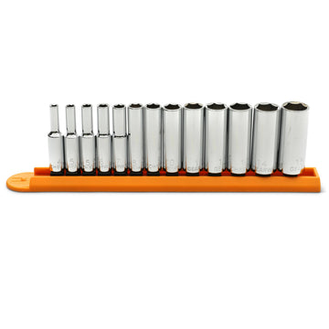 13 Pc. 1/4" Drive 6 Pt. Socket Set by GEARWRENCH – 13 Pc, Alloy Steel, Model 80304